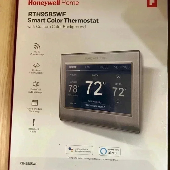Honeywell Other - Honeywell Home Wi-Fi Smart Color Thermostat